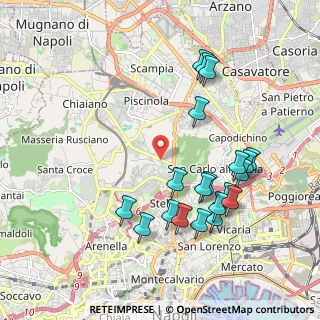Mappa Parco Soleado, 80100 Napoli NA, Italia (2.2215)