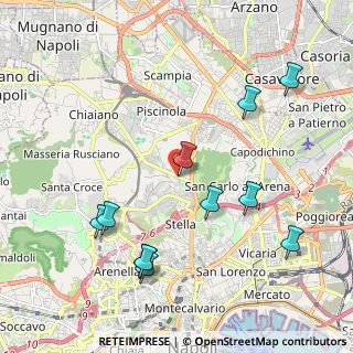 Mappa Parco Soleado, 80100 Napoli NA, Italia (2.44182)
