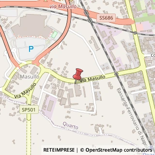 Mappa Via Masullo, 37, 80010 Quarto, Napoli (Campania)