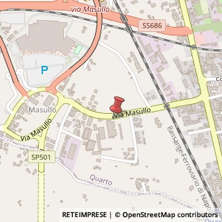 Mappa Via Masullo, 35, 80010 Quarto, Napoli (Campania)
