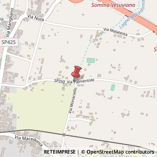 Mappa Via S. Maria delle Grazie a Palmentola, 40, 80049 Somma Vesuviana NA, Italia, 80049 Somma Vesuviana, Napoli (Campania)