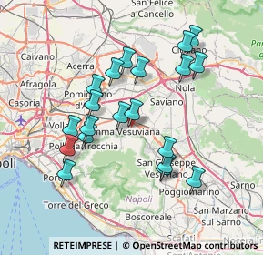 Mappa Via Santa Maria delle Grazie a Palmentola, 80049 Somma Vesuviana NA, Italia (7.437)