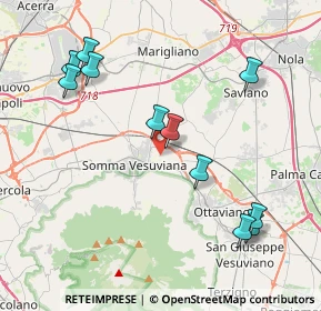 Mappa Via Santa Maria delle Grazie a Palmentola, 80049 Somma Vesuviana NA, Italia (4.68182)