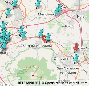 Mappa Via Santa Maria delle Grazie a Palmentola, 80049 Somma Vesuviana NA, Italia (6.5)