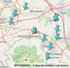 Mappa Via Santa Maria delle Grazie a Palmentola, 80049 Somma Vesuviana NA, Italia (5.05909)