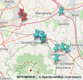 Mappa Via Santa Maria delle Grazie a Palmentola, 80049 Somma Vesuviana NA, Italia (3.59)