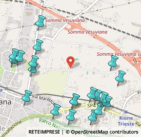 Mappa Via Santa Maria delle Grazie a Palmentola, 80049 Somma Vesuviana NA, Italia (0.729)