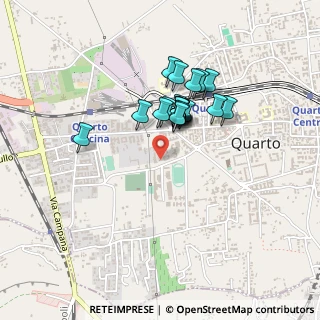 Mappa Via Primo Carnera, 80010 Quarto NA, Italia (0.3495)