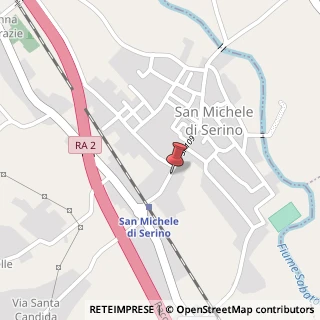 Mappa Via Roma, 40, 83020 San Michele di Serino, Avellino (Campania)