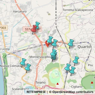 Mappa Via Antonio de Curtis, 80078 Pozzuoli NA, Italia (2.08692)
