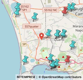 Mappa Via Antonio de Curtis, 80078 Pozzuoli NA, Italia (5.55474)