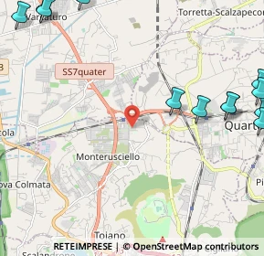 Mappa Via Antonio de Curtis, 80078 Pozzuoli NA, Italia (3.57167)