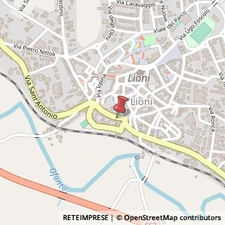 Mappa Via Roma, 98, 83047 Lioni, Avellino (Campania)