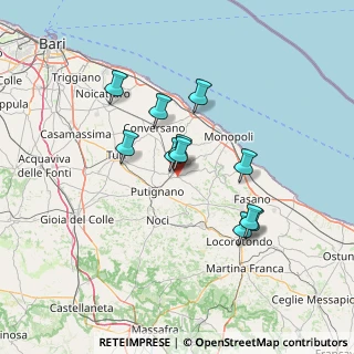 Mappa Strada Comunale Spirito Santo, 70013 Castellana Grotte BA, Italia (12.09818)