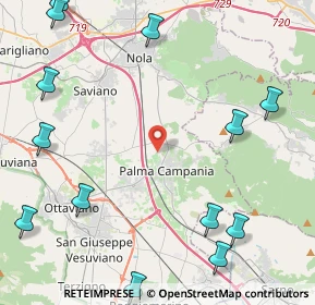 Mappa Via S. Michele, 80036 Palma Campania NA, Italia (6.69308)