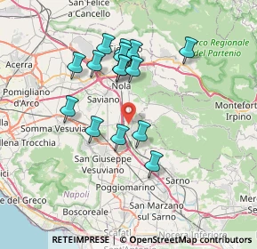 Mappa Via S. Michele, 80036 Palma Campania NA, Italia (6.91533)