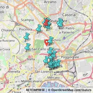 Mappa Via Giovanni Tritto, 80141 Napoli, Italia (1.863)