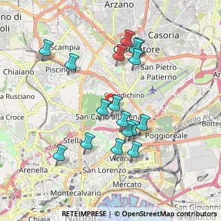 Mappa Via Giovanni Tritto, 80141 Napoli, Italia (1.94647)