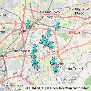 Mappa Via. Bernini, 80040 Volla NA, Italia (1.6875)