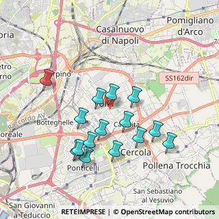 Mappa Via. Bernini, 80040 Volla NA, Italia (1.89733)