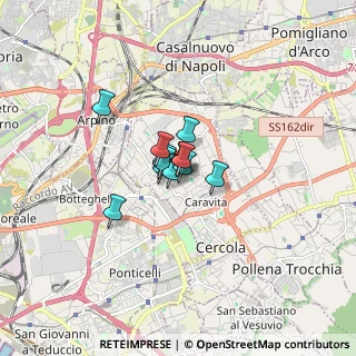Mappa Via. Bernini, 80040 Volla NA, Italia (0.77167)