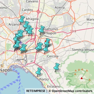Mappa Via. Bernini, 80040 Volla NA, Italia (4.7435)