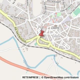 Mappa Via Roma, 12, 83047 Lioni, Avellino (Campania)