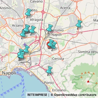 Mappa Via Ferdinando Magellano, 80040 Volla NA, Italia (4.66786)