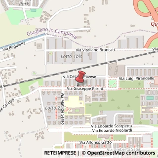 Mappa Via Giuseppe Parini, 8, 80078 Pozzuoli, Napoli (Campania)