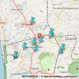 Mappa Via Antonio de Curtis, 80078 Monterusciello NA, Italia (2.12182)