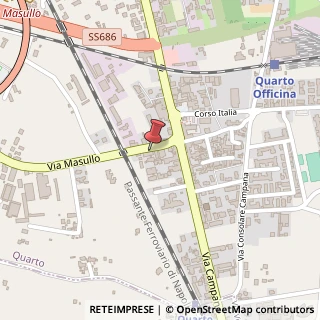 Mappa Via Masullo, 11, 80010 Quarto, Napoli (Campania)