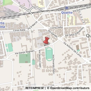 Mappa Via Dante Alighieri,  1, 80010 Quarto, Napoli (Campania)