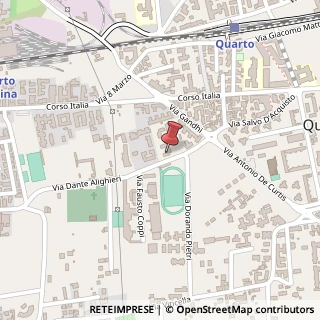 Mappa Via Dante Alighieri, 4, 80010 Quarto, Napoli (Campania)