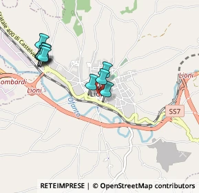 Mappa Via Albanesi, 83047 Lioni AV, Italia (0.98091)