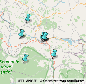 Mappa Via Ronca, 83047 Lioni AV, Italia (4.0925)