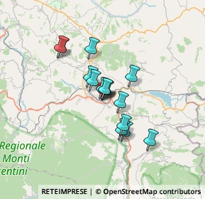 Mappa Via Ronca, 83047 Lioni AV, Italia (4.94333)