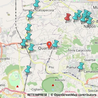 Mappa Via Pietrabianca, 80010 Quarto NA, Italia (3.13294)