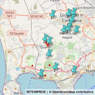 Mappa Via Pietrabianca, 80010 Quarto NA, Italia (4.875)