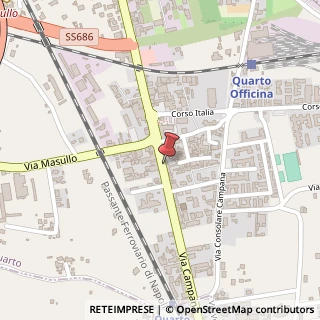 Mappa Via Campana, 283, 80010 Quarto NA, Italia, 80010 Quarto, Napoli (Campania)