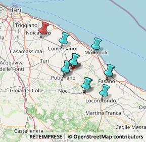 Mappa Via del Convento, 70013 Castellana Grotte BA, Italia (10.17077)