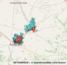 Mappa Via del Convento, 70013 Castellana Grotte BA, Italia (4.201)