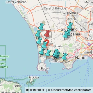 Mappa Via Giuseppe Parini, 80078 Pozzuoli NA, Italia (5.97786)