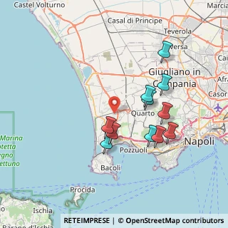 Mappa Via Giuseppe Parini, 80078 Pozzuoli NA, Italia (7.25636)