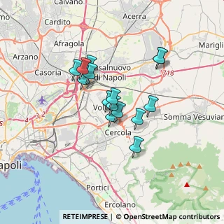Mappa Via Francesco Petrarca, 80040 Volla NA, Italia (2.716)