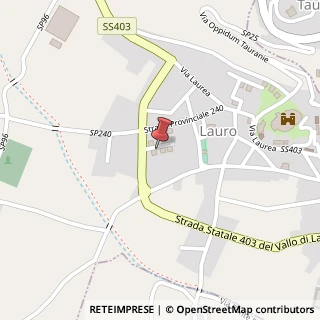 Mappa Via Mancini, 32, 83023 Lauro, Avellino (Campania)