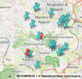 Mappa Via Cinque Cercole, 80016 Marano di Napoli NA, Italia (2.2885)