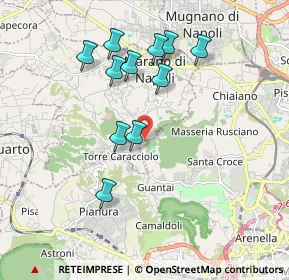 Mappa Via Cinque Cercole, 80016 Marano di Napoli NA, Italia (1.91091)