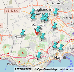 Mappa Via Cinque Cercole, 80016 Marano di Napoli NA, Italia (3.86231)