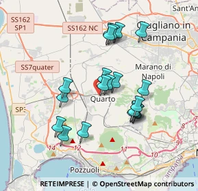 Mappa Via A. Gramsci, 80010 Quarto NA, Italia (3.4085)