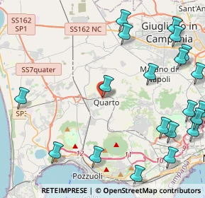 Mappa Via A. Gramsci, 80010 Quarto NA, Italia (6.3935)